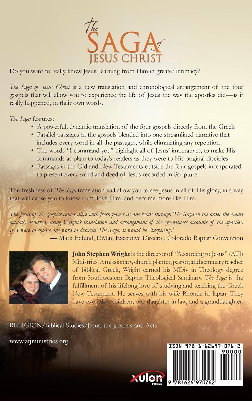 Rückseitencover The Saga of Jesus Christ