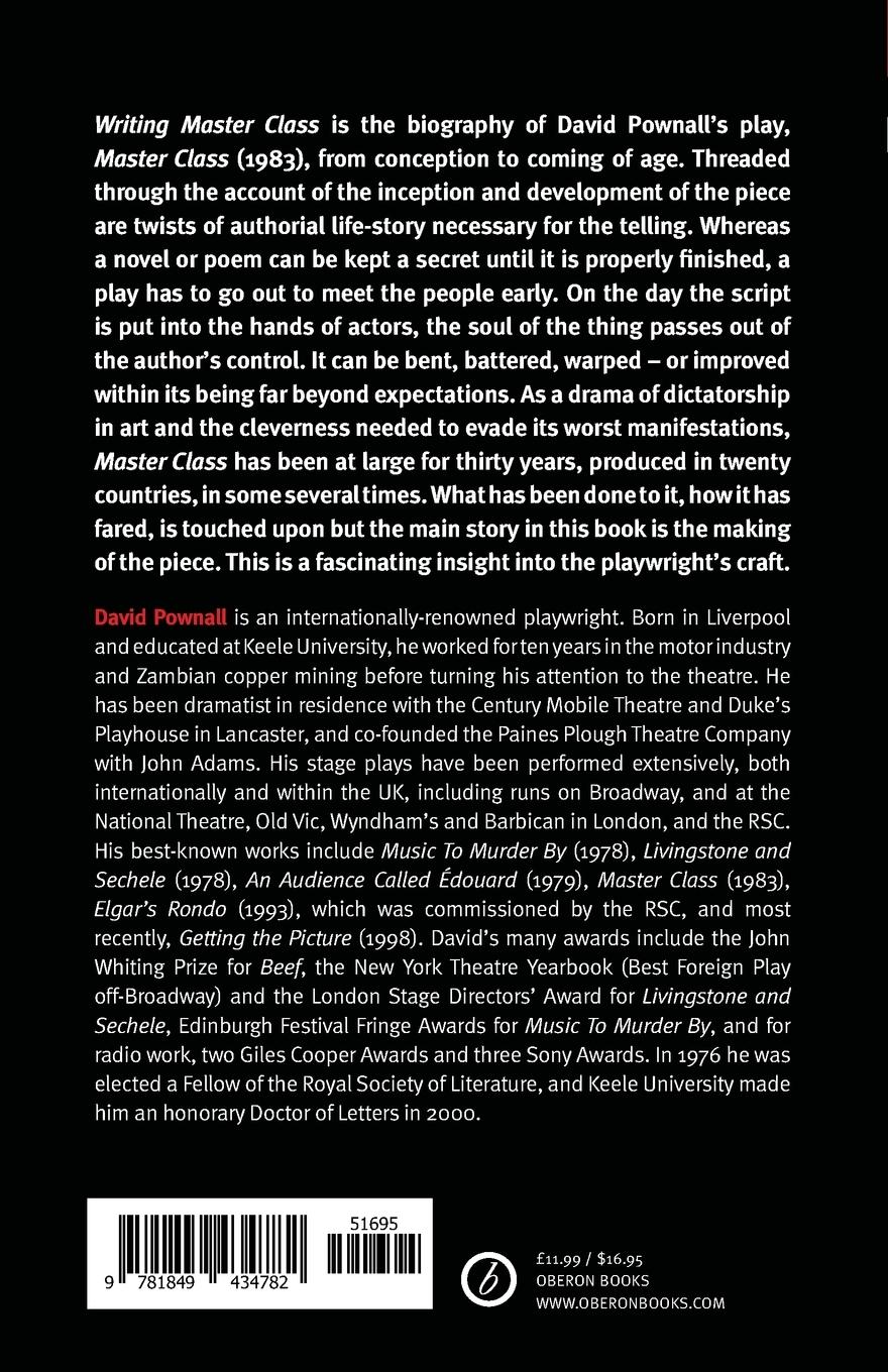 Rückseitencover Writing 'master Class'