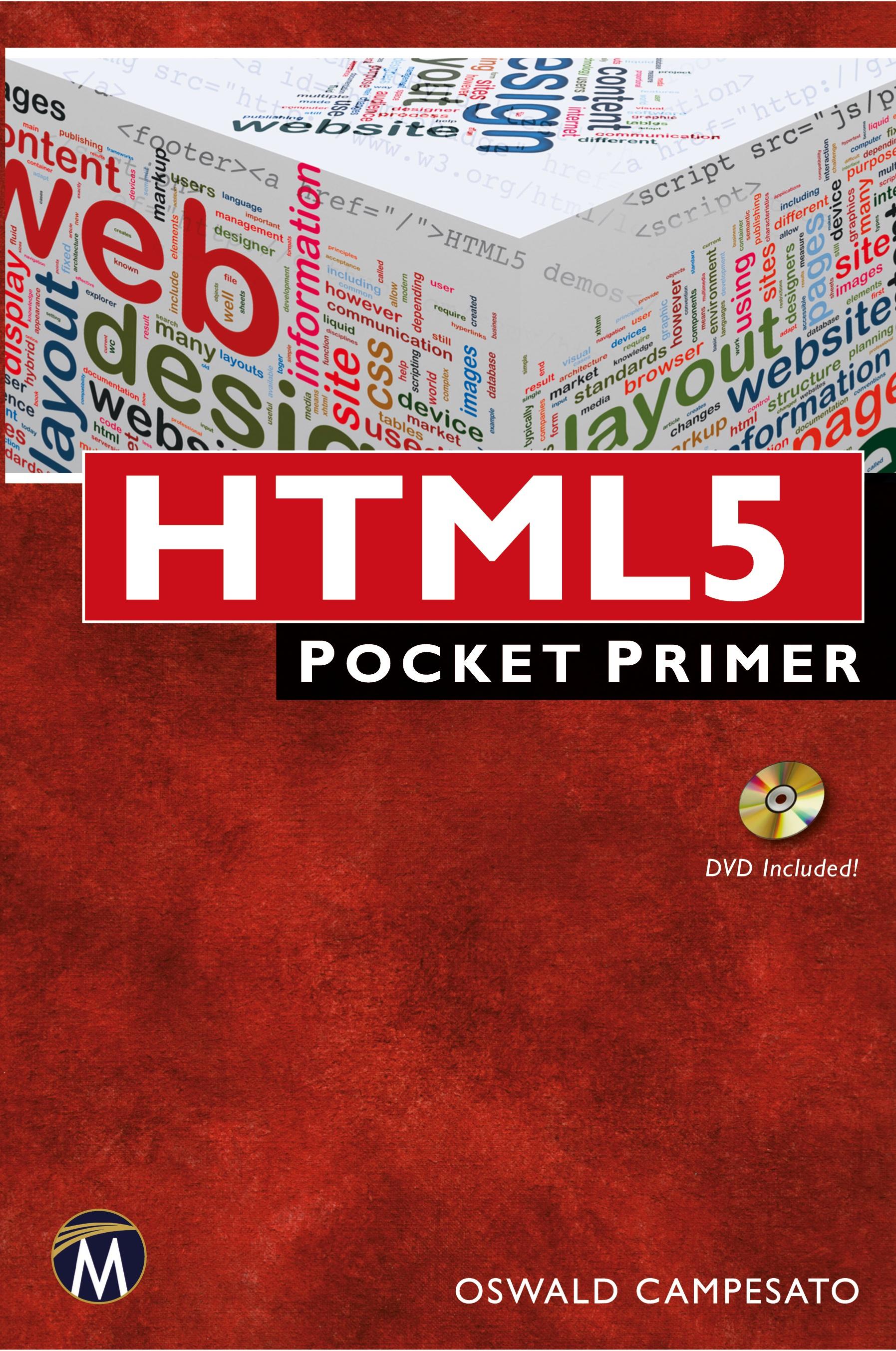 Vorderes Coverbild HTML 5 Pocket Primer