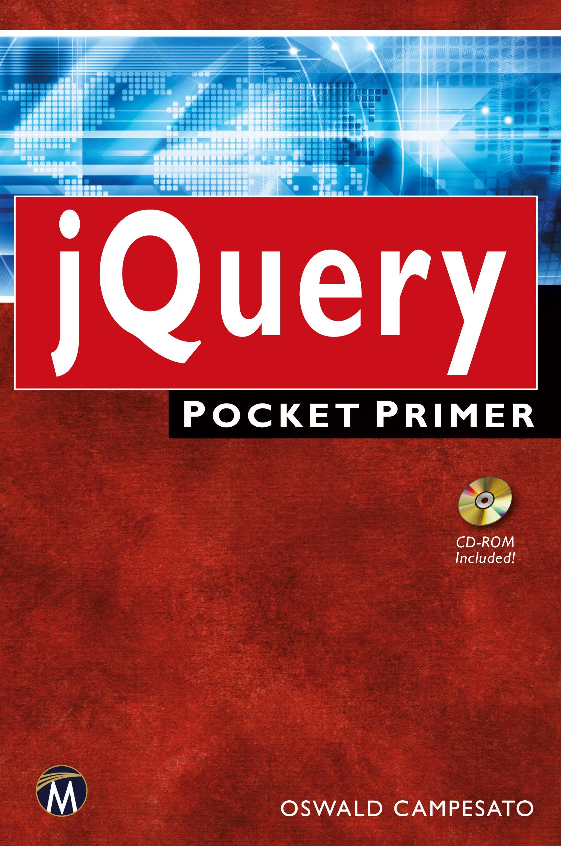 Vorderes Coverbild jQuery Pocket Primer