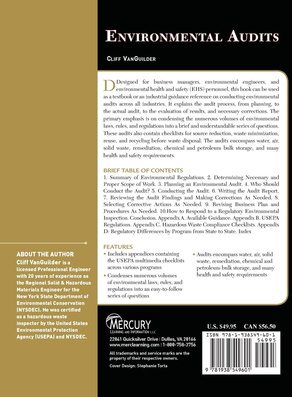 Rückseitencover Environmental Audits