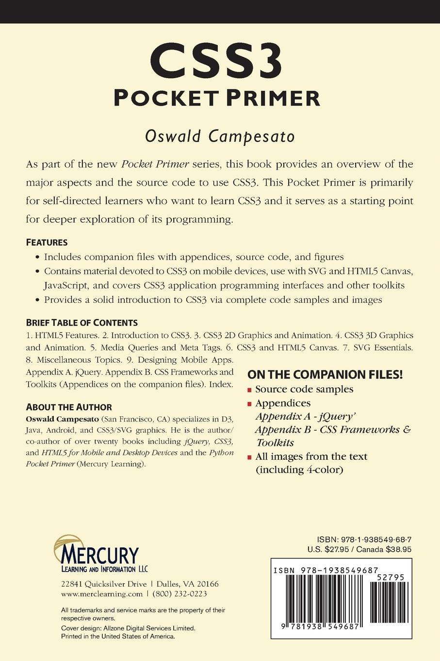 Rückseitencover CSS3