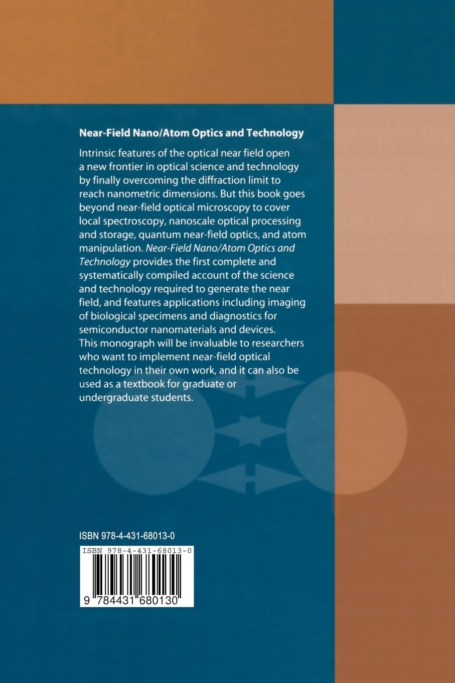 Rückseitencover Near-field Nano/Atom Optics and Technology