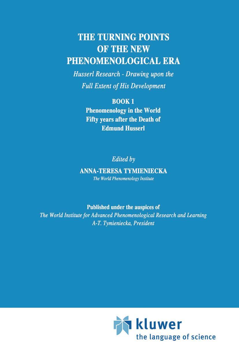 Vorderes Coverbild The Turning Points of the New Phenomenological Era