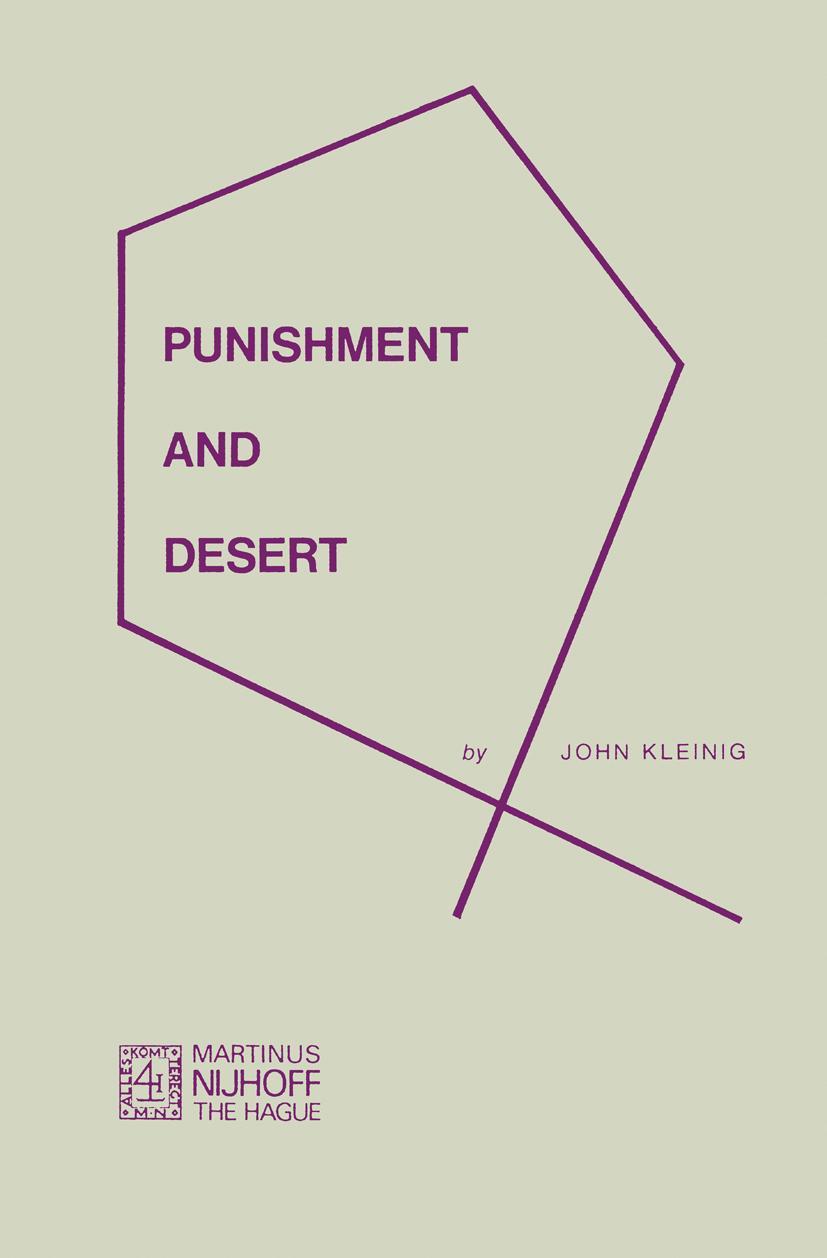 Vorderes Coverbild Punishment and Desert