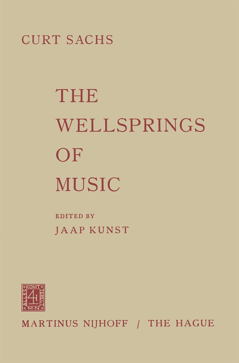 Vorderes Coverbild The Wellsprings of Music