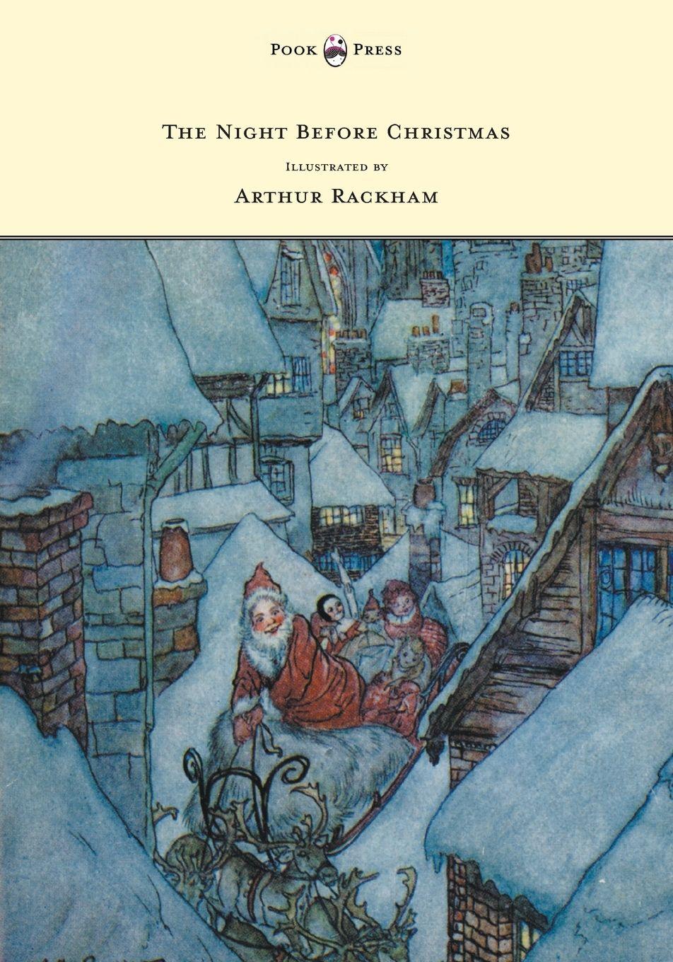 Vorderes Coverbild The Night Before Christmas - Illustrated by Arthur Rackham