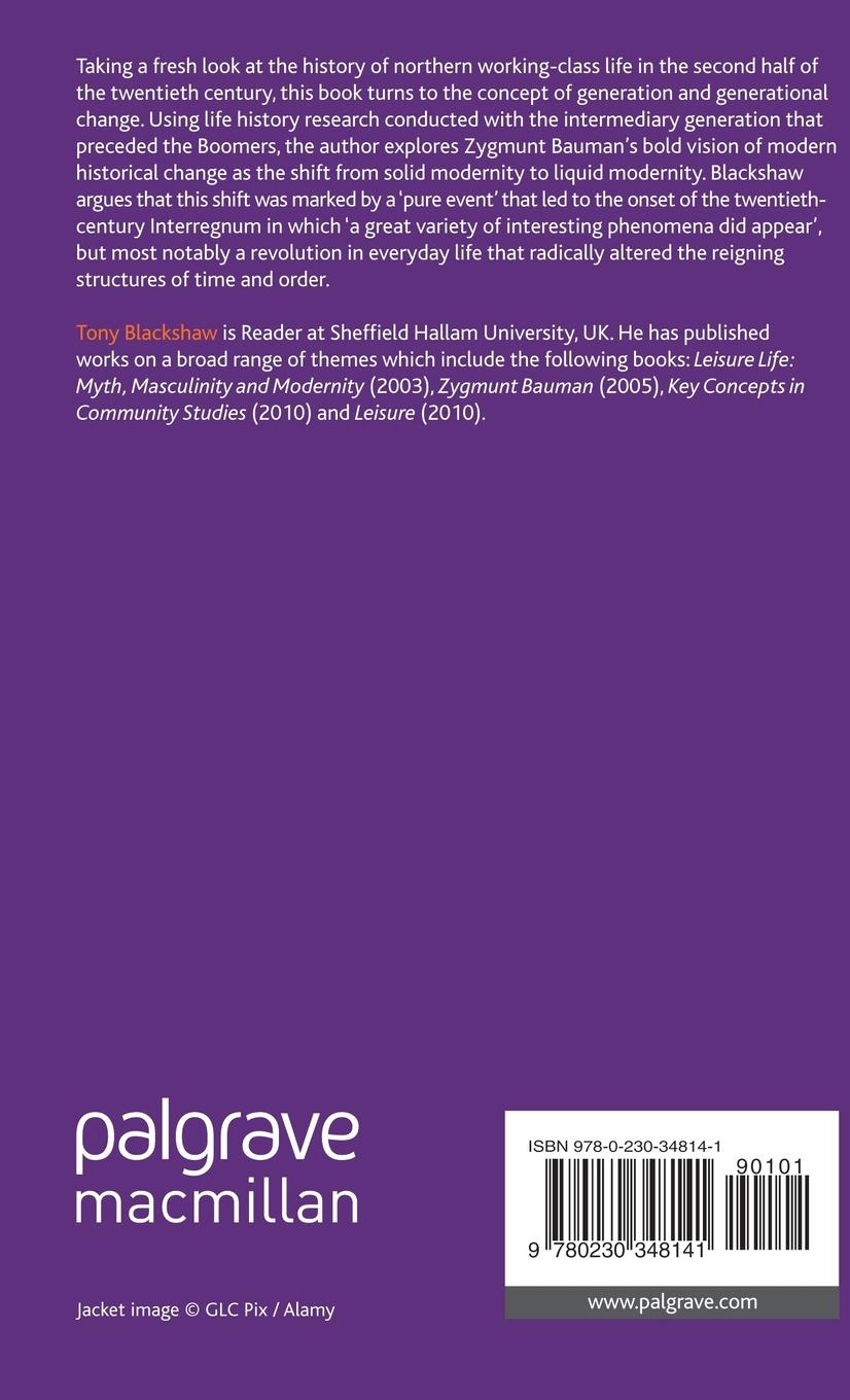 Rückseitencover Working-Class Life in Northern England, 1945-2010