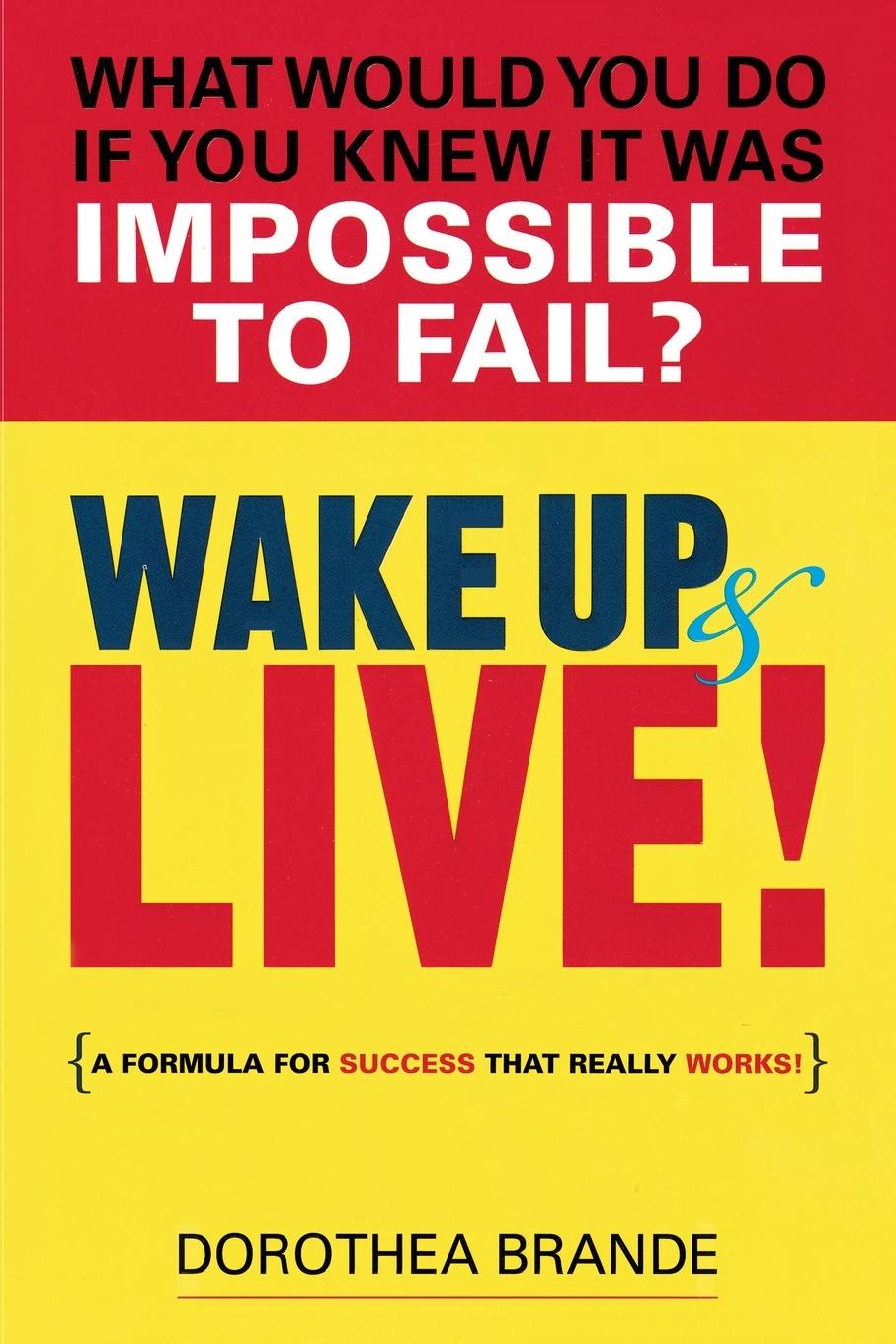 Vorderes Coverbild Wake Up and Live!