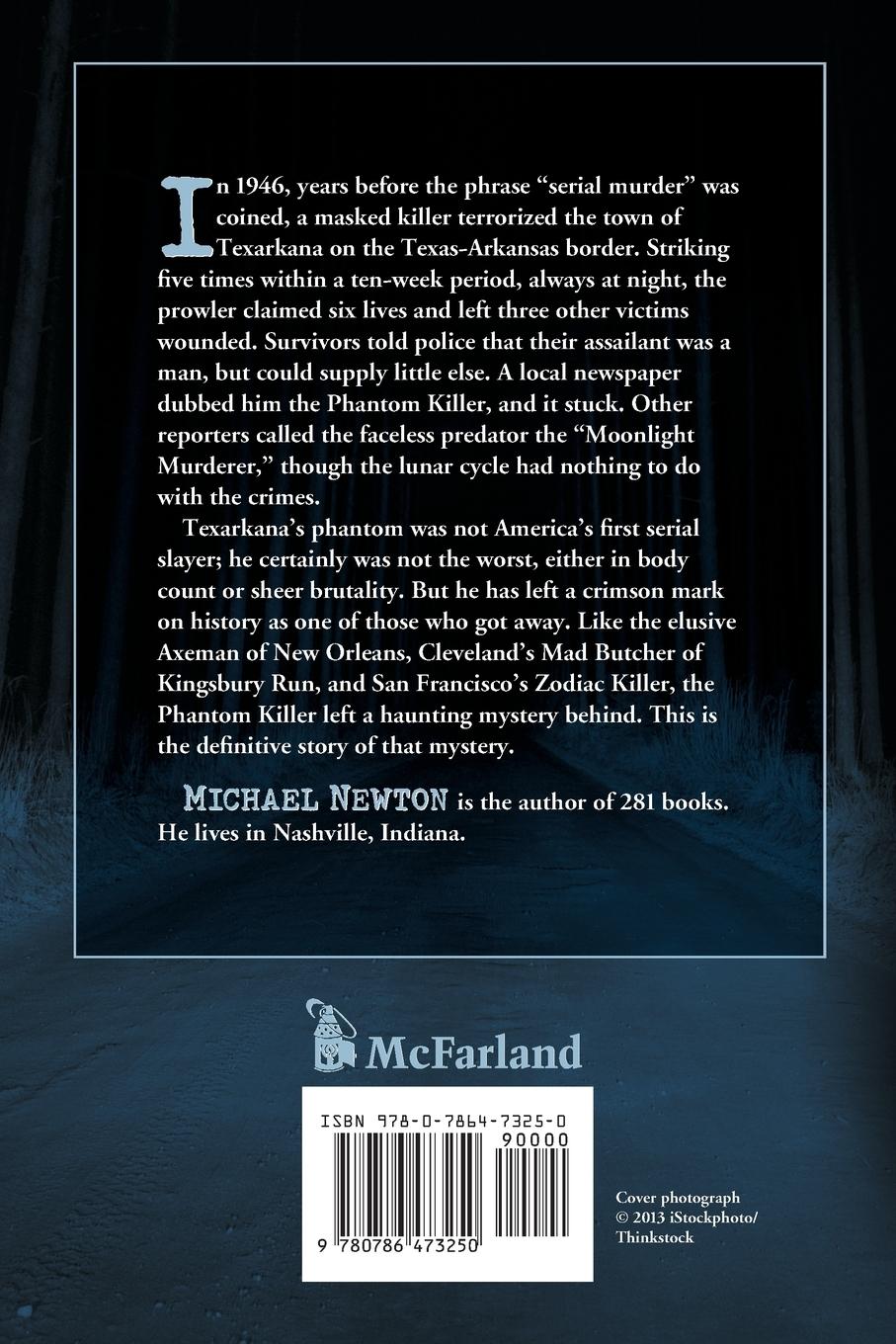 Rückseitencover The Texarkana Moonlight Murders