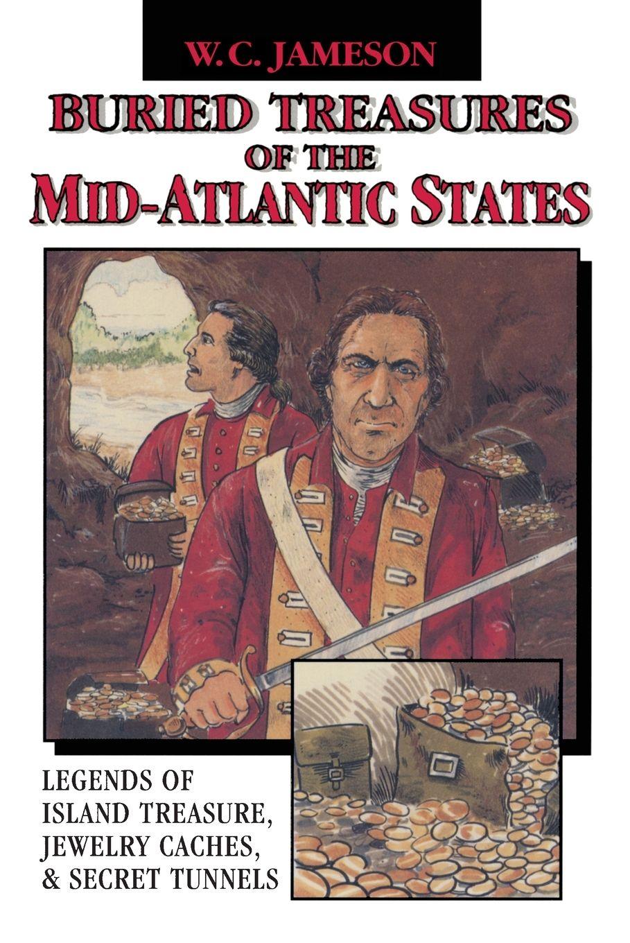 Vorderes Coverbild Buried Treasures of the Mid-Atlantic States