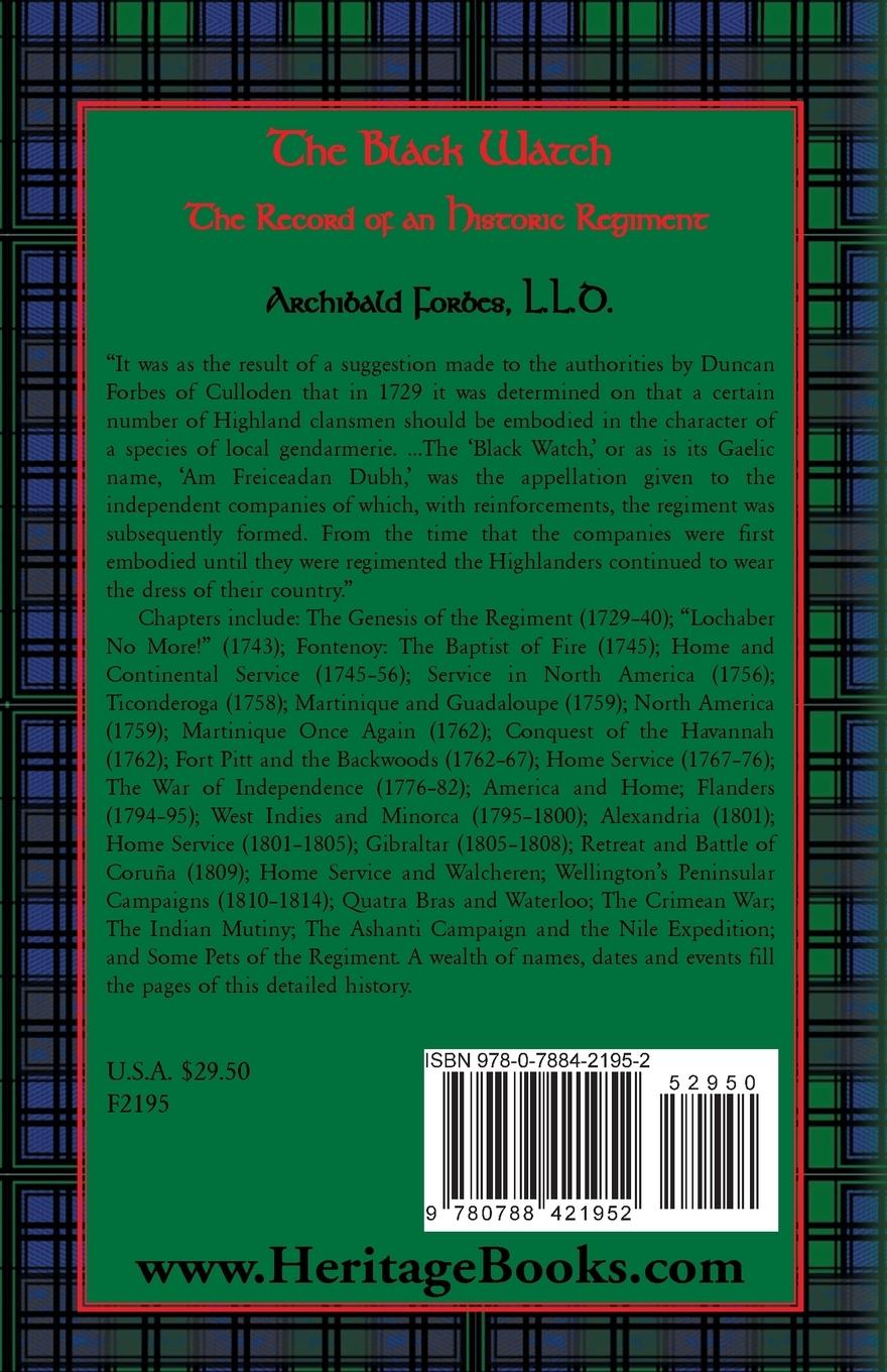 Rückseitencover The Black Watch