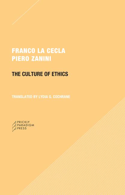 Vorderes Coverbild The Culture of Ethics