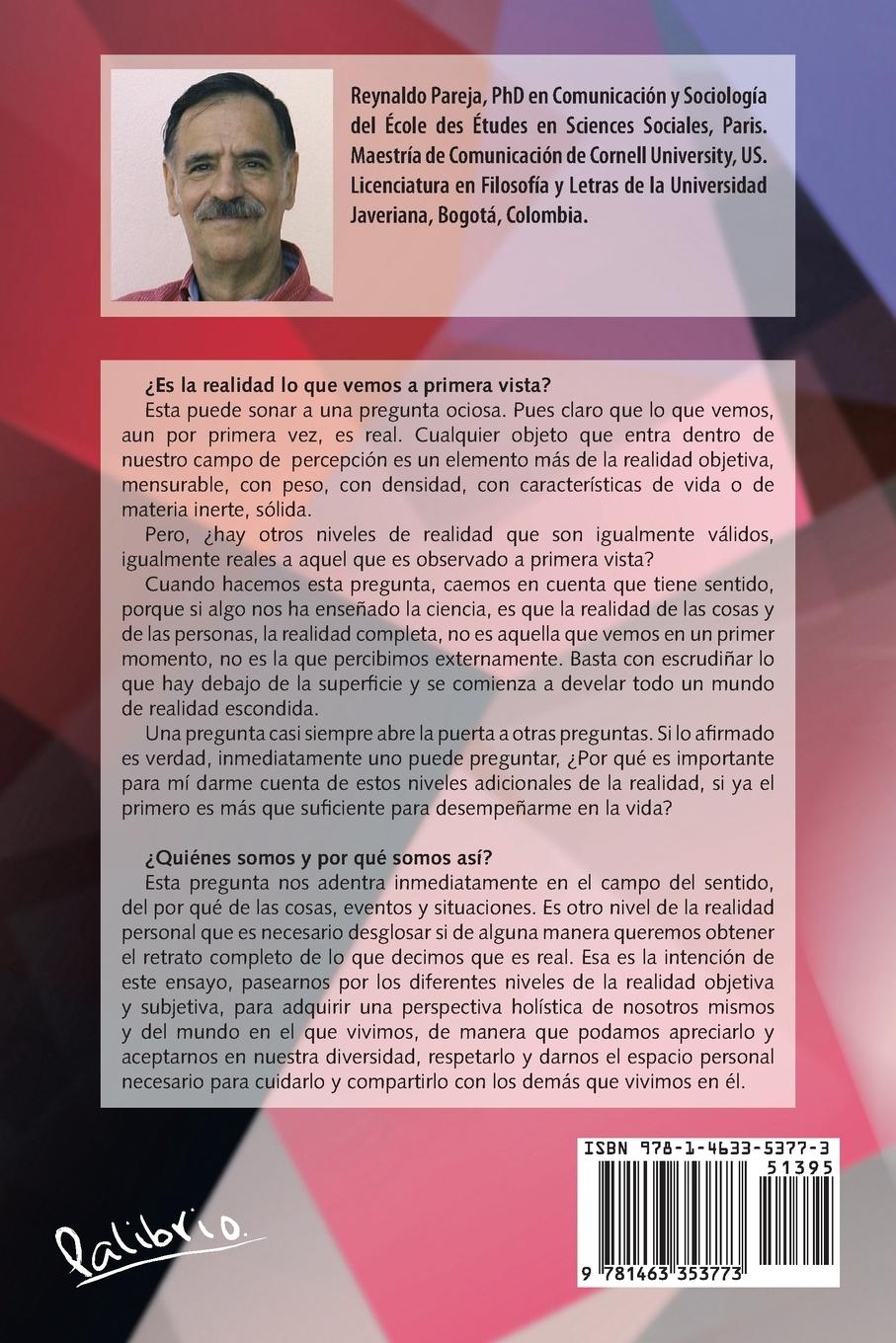 Rückseitencover El Hombre Multidimensional Vive En La Realidad Multidimensional