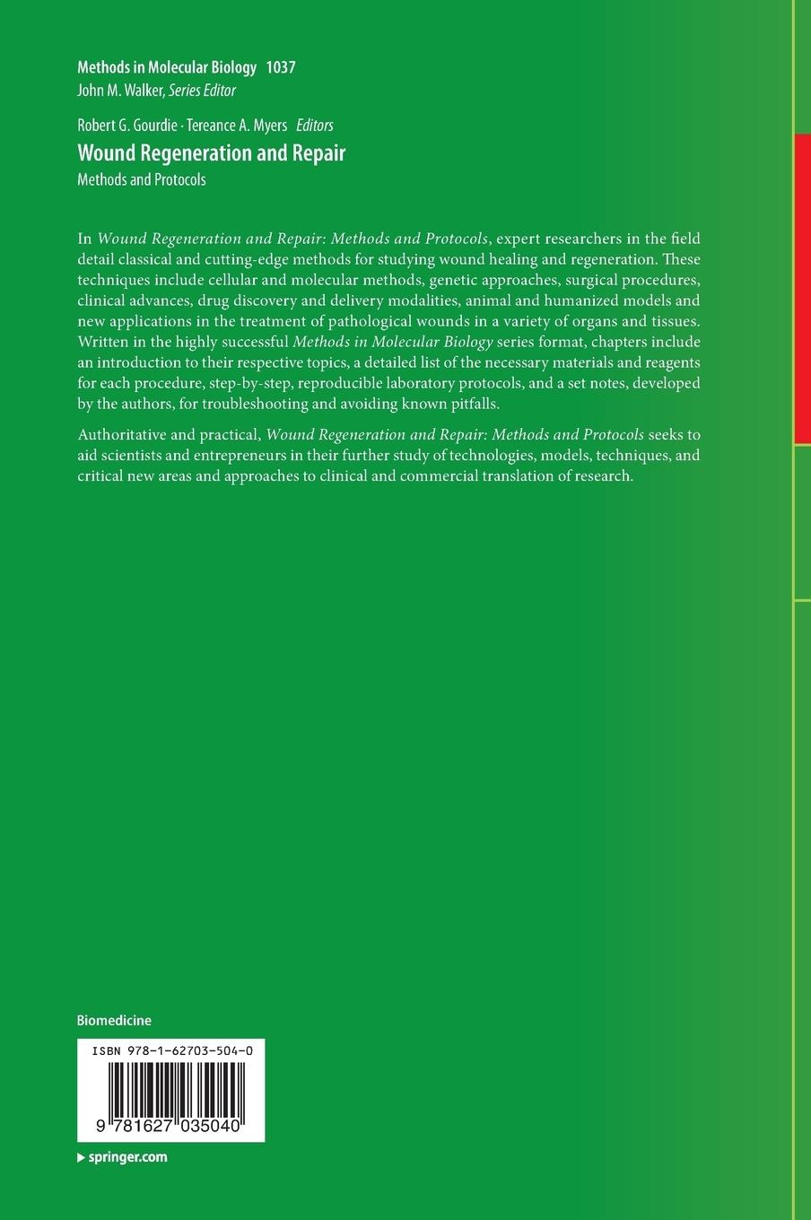 Rückseitencover Wound Regeneration and Repair