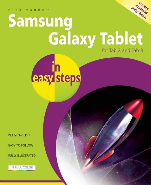 Vorderes Coverbild Samsung Galaxy Tablet in Easy Steps