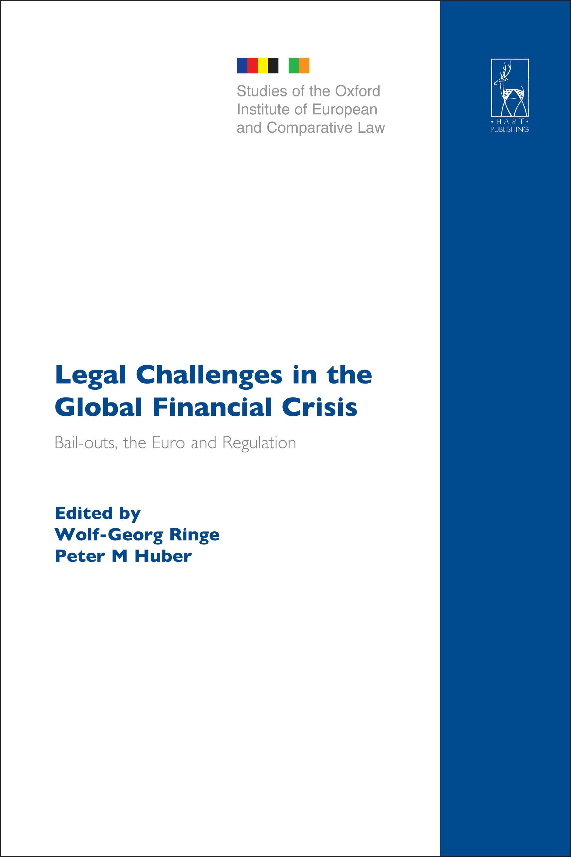 Vorderes Coverbild Legal Challenges in the Global Financial Crisis