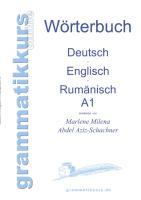 Vorderes Coverbild Wörterbuch Deutsch - Englisch - Rumänisch A1