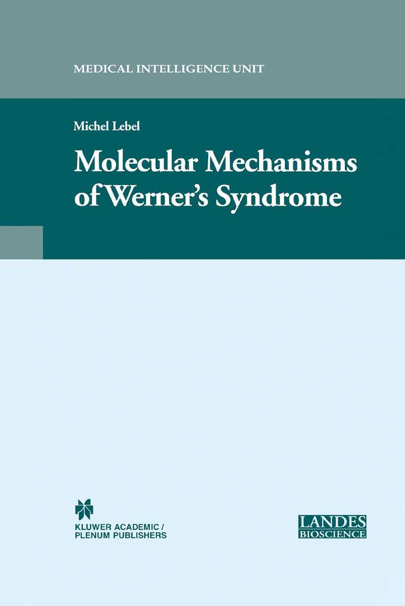 Vorderes Coverbild Molecular Mechanisms of Werner's Syndrome