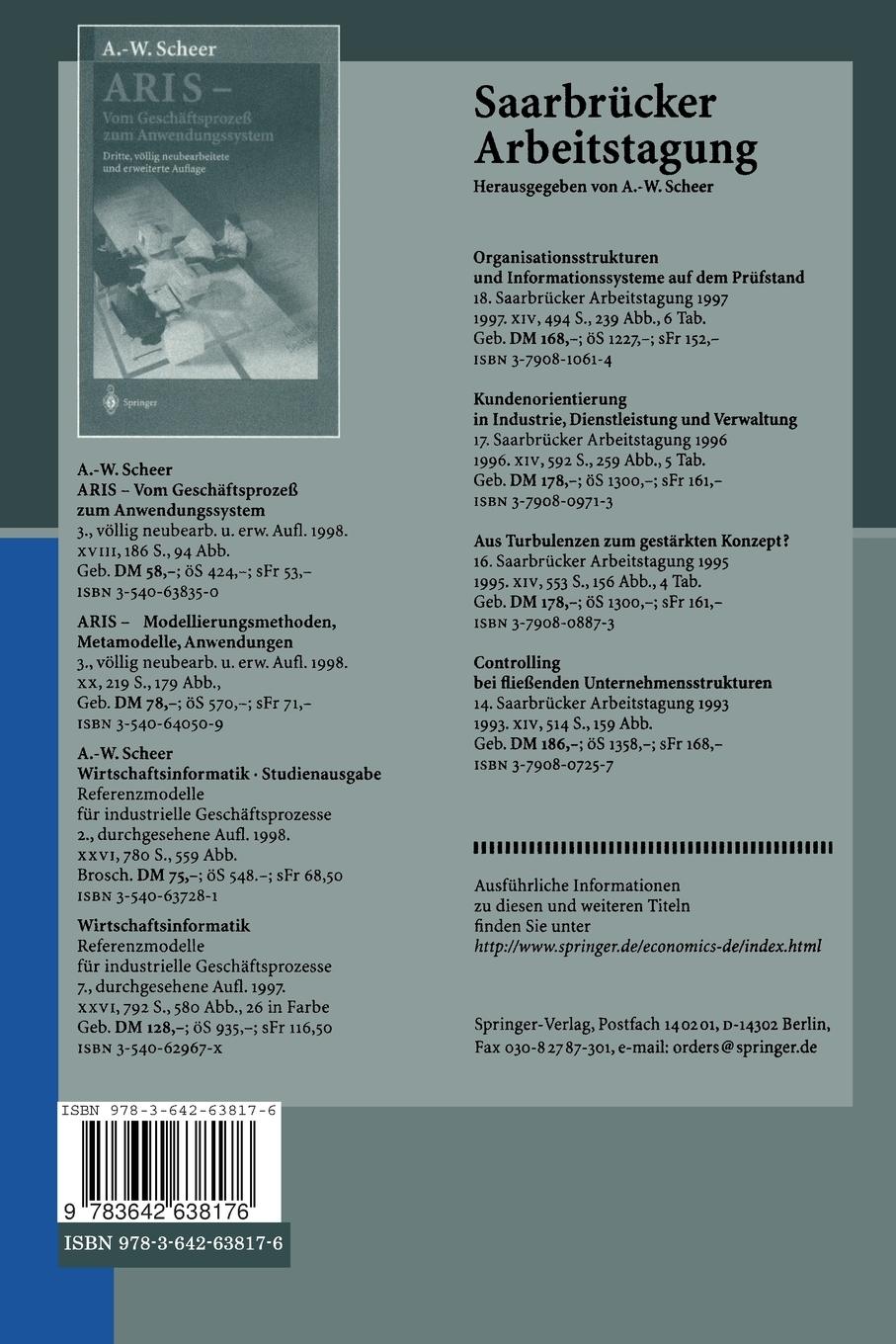 Rückseitencover Neue Märkte, neue Medien, neue Methoden - Roadmap zur agilen Organisation