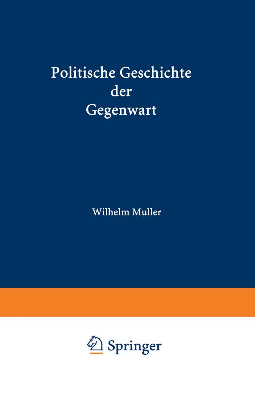 Vorderes Coverbild Politische Geschichte der Gegenwart