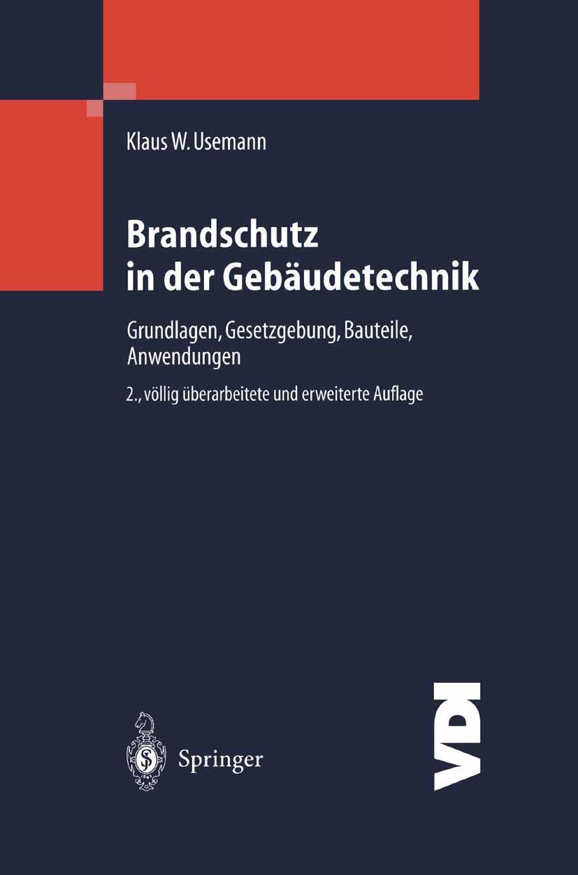 Vorderes Coverbild Brandschutz in der Gebäudetechnik