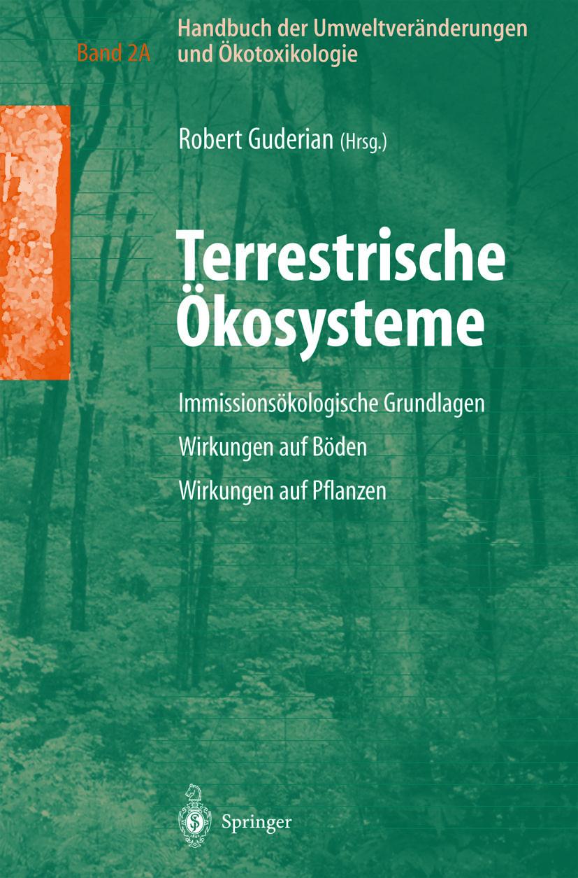 Vorderes Coverbild Handbuch der Umweltveränderungen und Ökotoxikologie