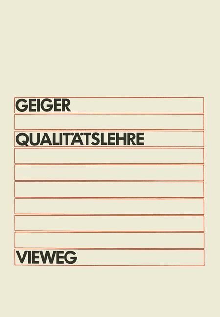 Vorderes Coverbild Qualitätslehre
