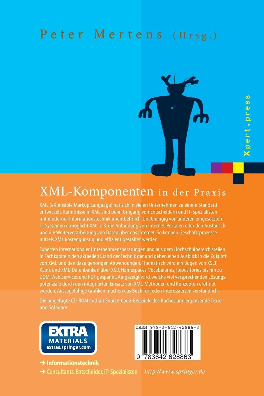 Rückseitencover XML-Komponenten in der Praxis