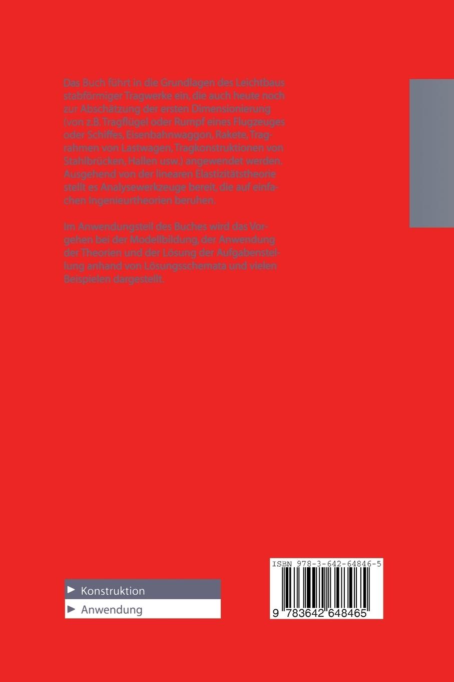 Rückseitencover Grundlagen des Leichtbaus