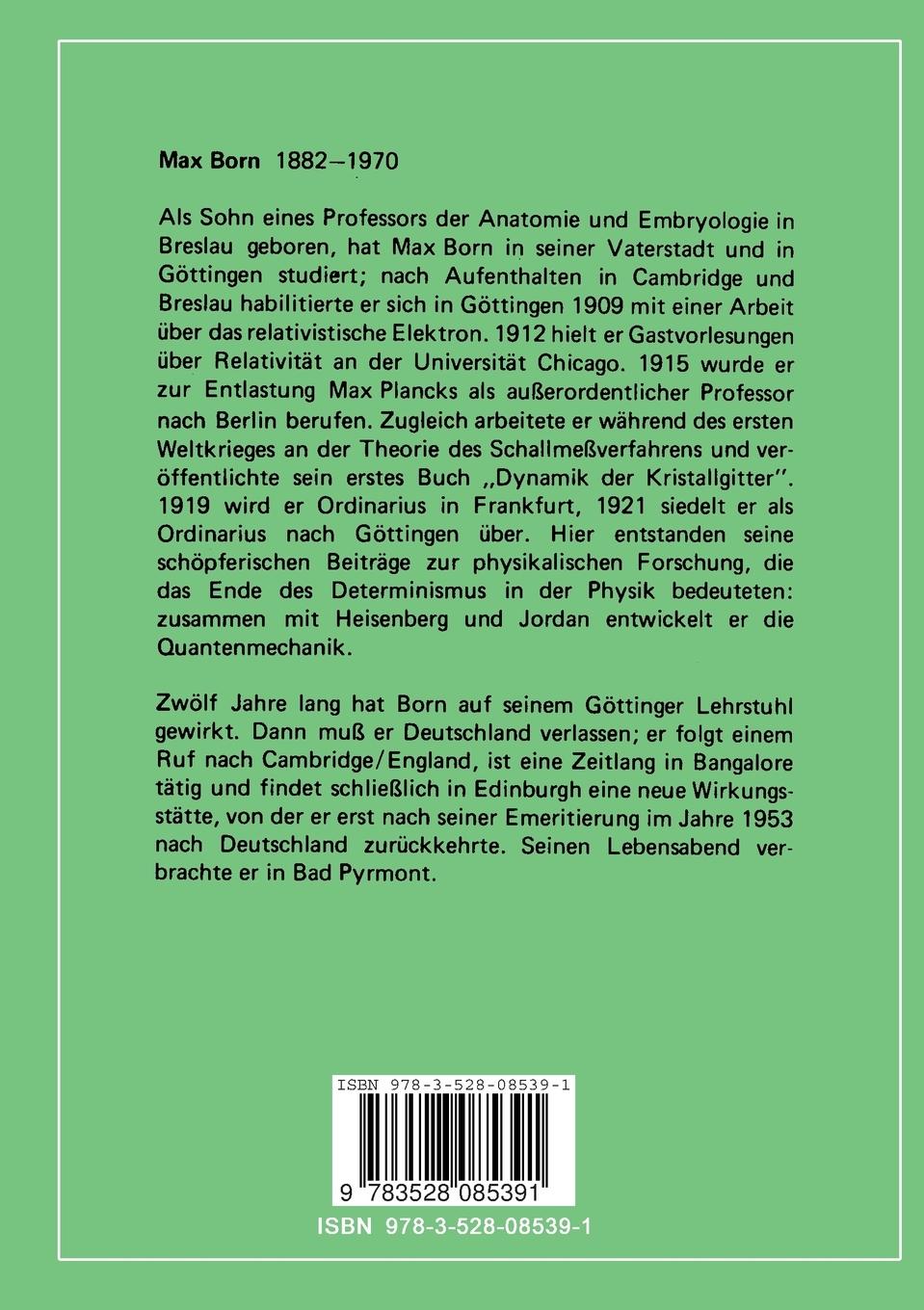 Rückseitencover Physik im Wandel meiner Zeit