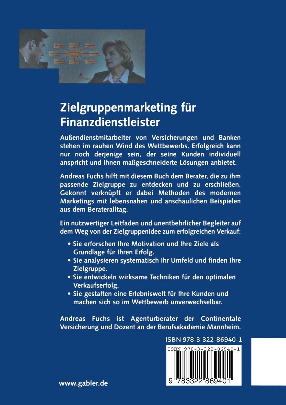 Rückseitencover Zielgruppenmarketing für Finanzdienstleister