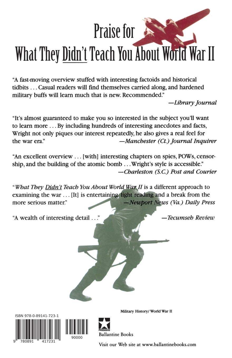 Rückseitencover What They Didn't Teach You About World War II