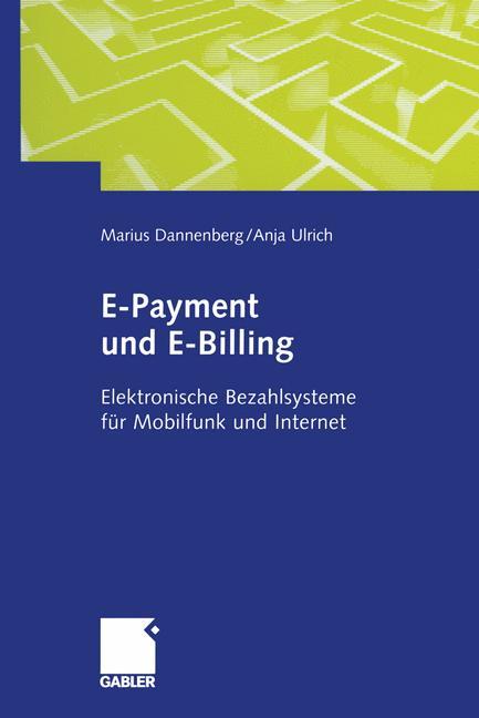 Vorderes Coverbild E-Payment und E-Billing