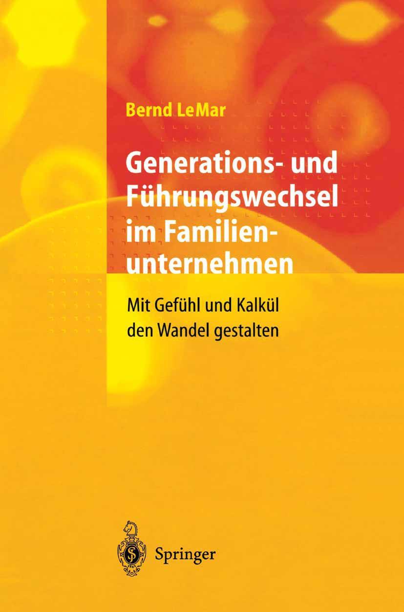 Vorderes Coverbild Generations- und Führungswechsel im Familienunternehmen