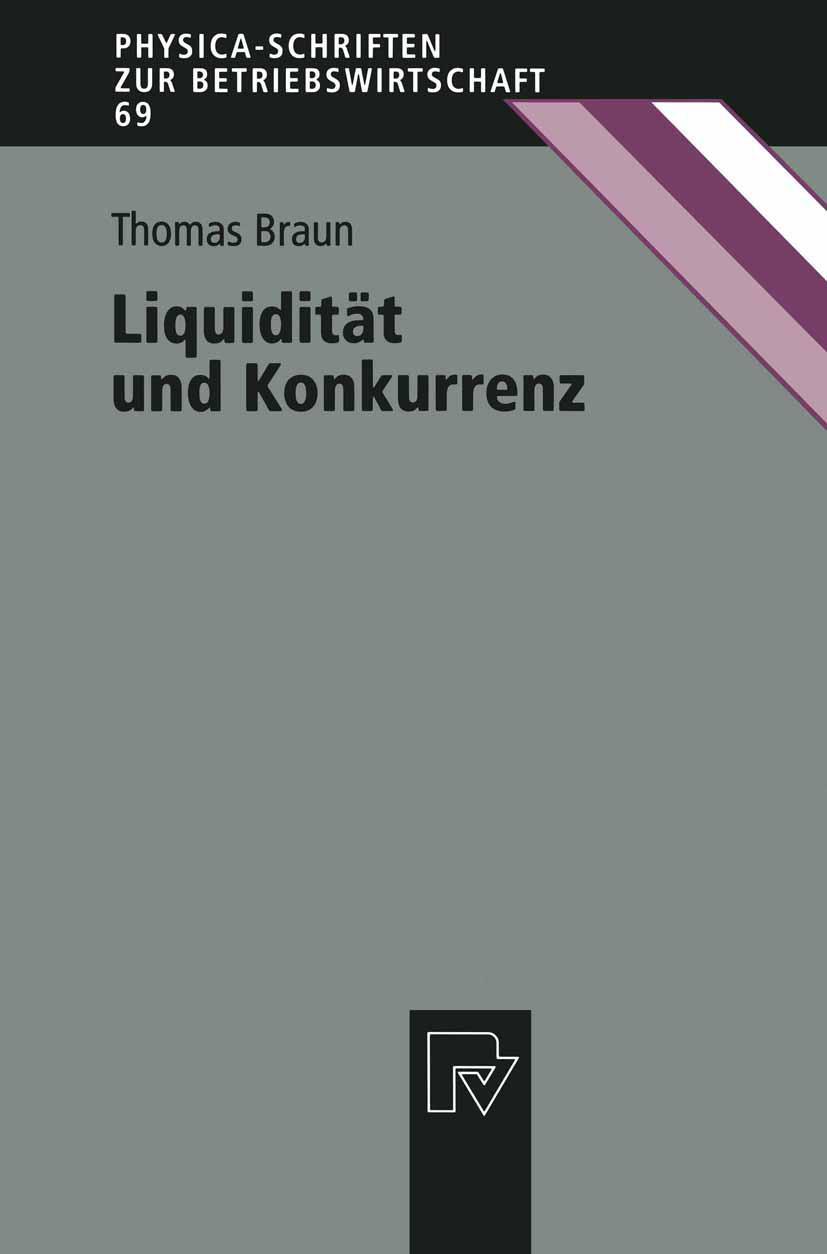 Vorderes Coverbild Liquidität und Konkurrenz
