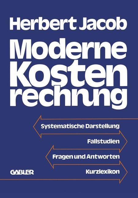 Vorderes Coverbild Moderne Kostenrechnung
