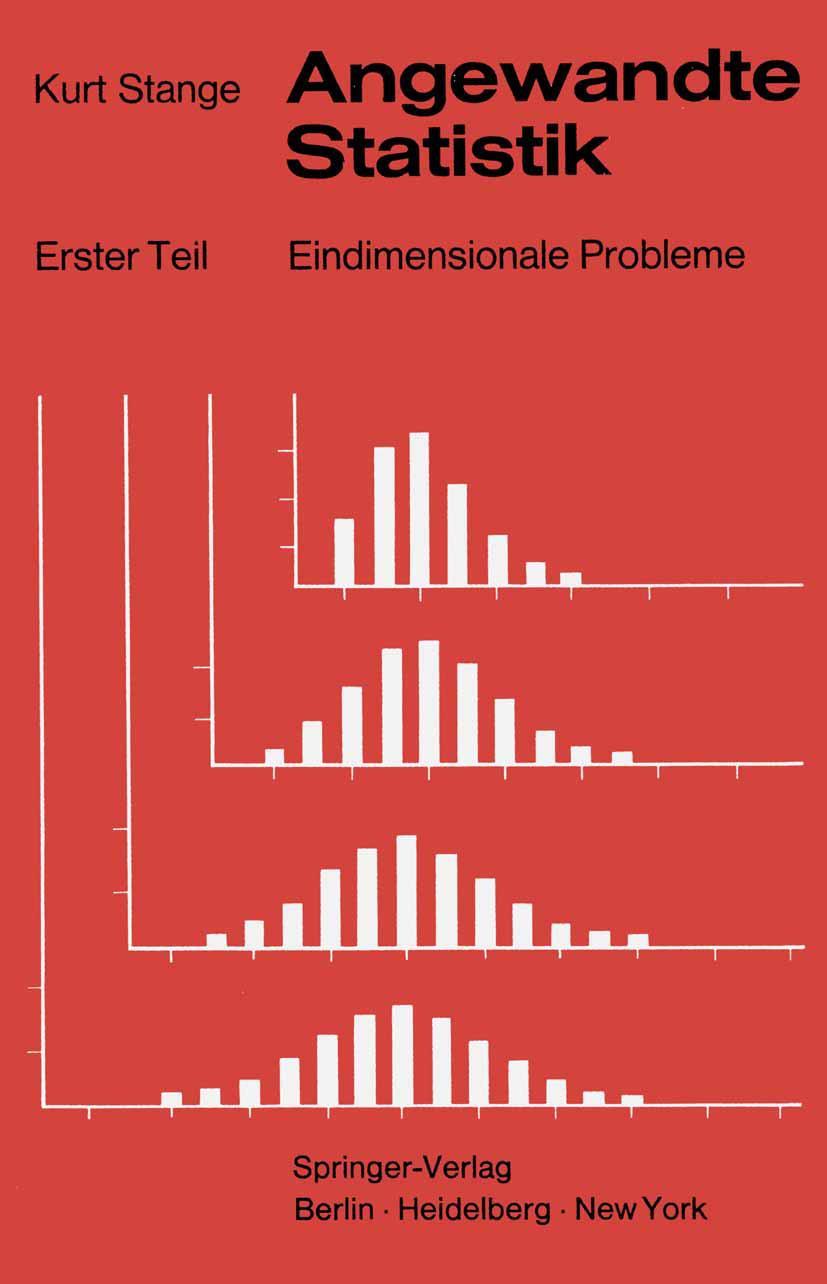 Vorderes Coverbild Angewandte Statistik