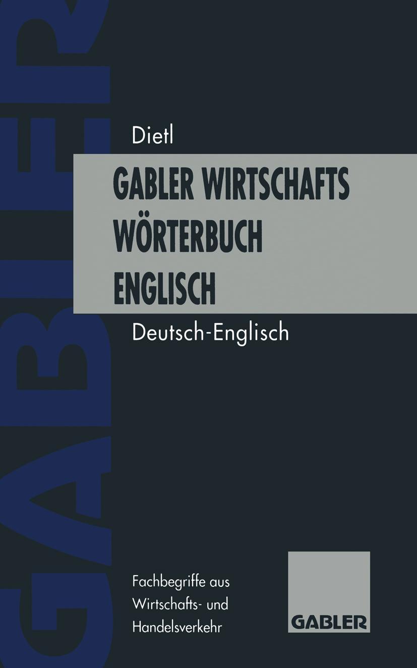 Vorderes Coverbild Wirtschaftswörterbuch / Commercial Dictionary