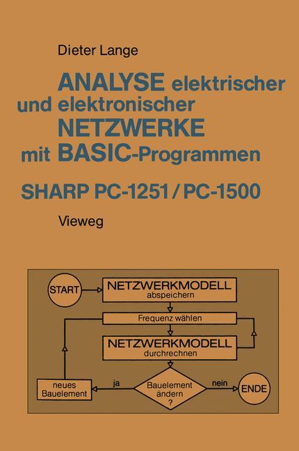 Vorderes Coverbild Analyse elektrischer und elektronischer Netzwerke mit BASIC-Programmen (SHARP PC-1251 und PC-1500)