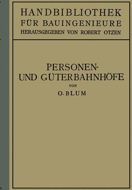 Vorderes Coverbild Personen- und Güterbahnhöfe