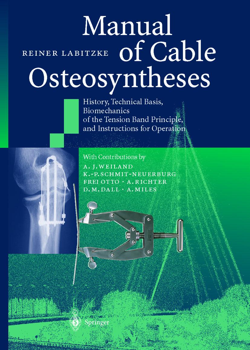 Vorderes Coverbild Manual of Cable Osteosyntheses