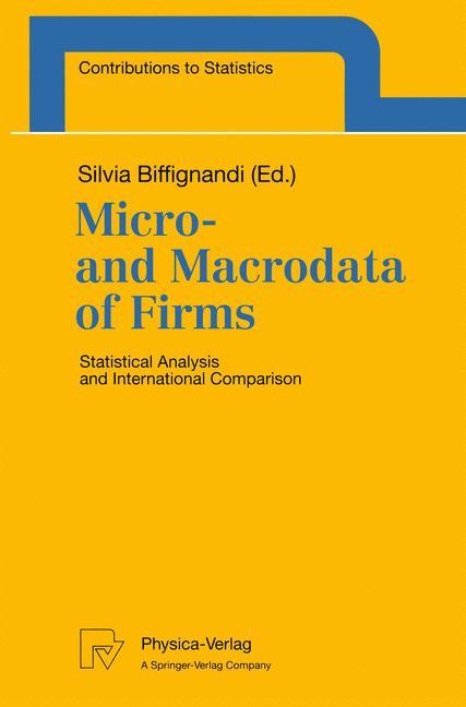 Vorderes Coverbild Micro- and Macrodata of Firms