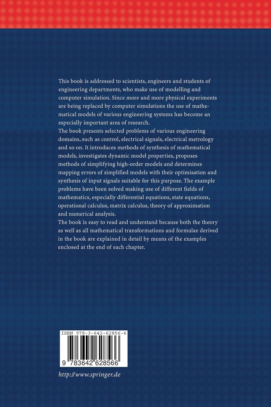 Rückseitencover Modelling of Simplified Dynamical Systems