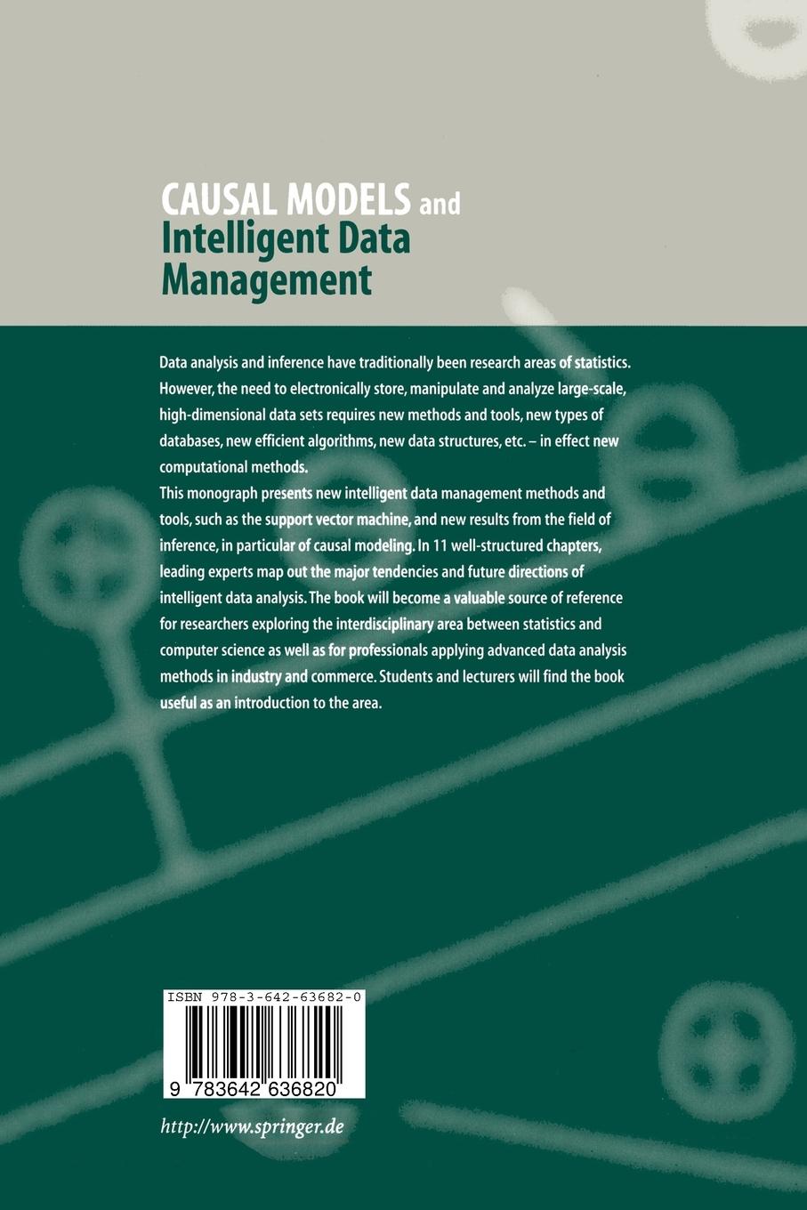 Rückseitencover Causal Models and Intelligent Data Management