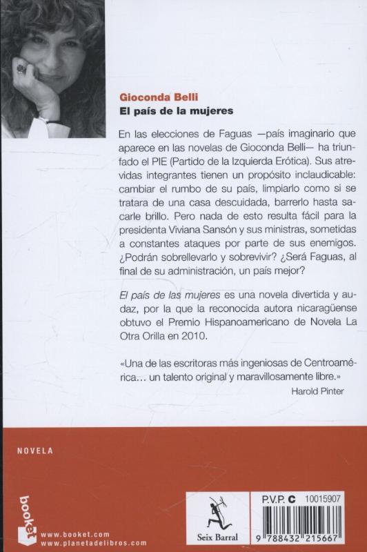 Rückseitencover El país de las mujeres