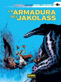 Vorderes Coverbild Valerian visto por Larcenet - La armadura del jakolass