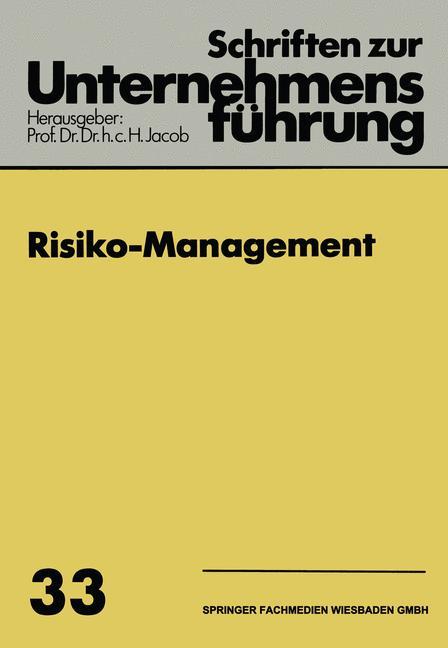 Vorderes Coverbild Risiko-Management