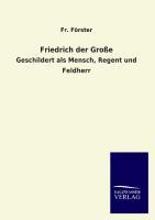 Vorderes Coverbild Friedrich der Große
