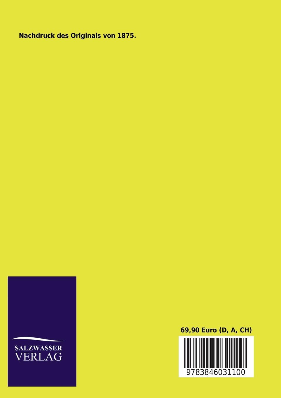 Rückseitencover Goethes Leben und Werke